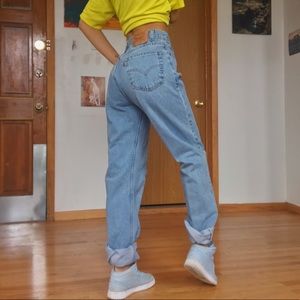 Levi 505 boyfriend jeans